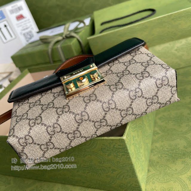 Gucci专柜新款女包, 古驰Padlock系列迷你手袋 Gucci手提肩背斜挎包 652683  gdj1611